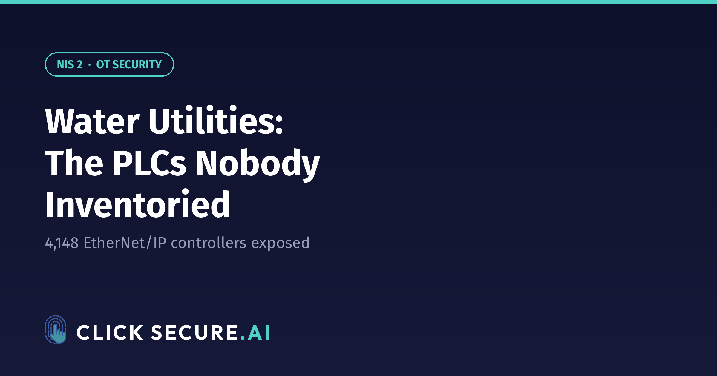 NIS 2 and the PLCs utilities never counted