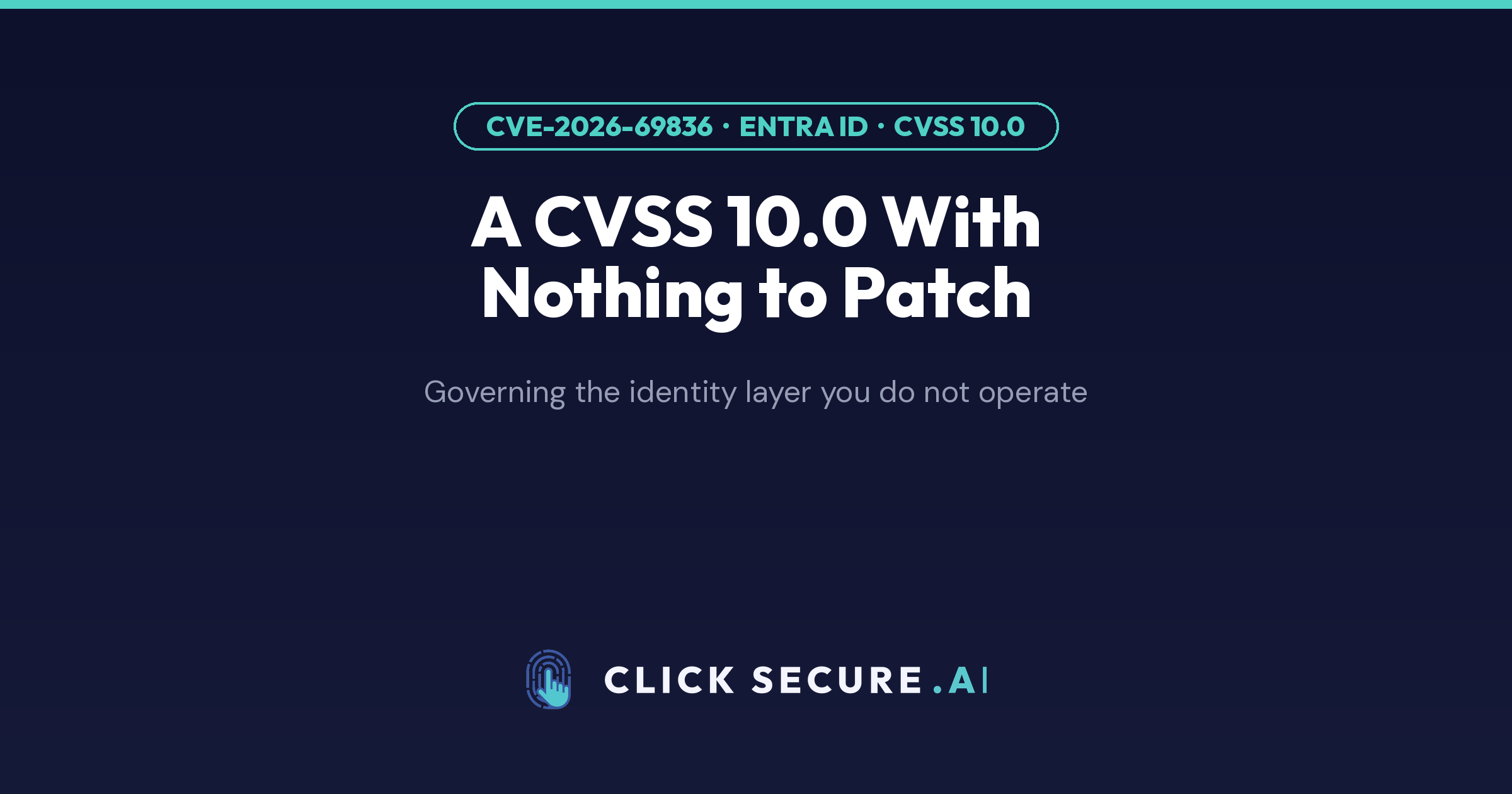 A CVSS 10.0 with nothing to patch