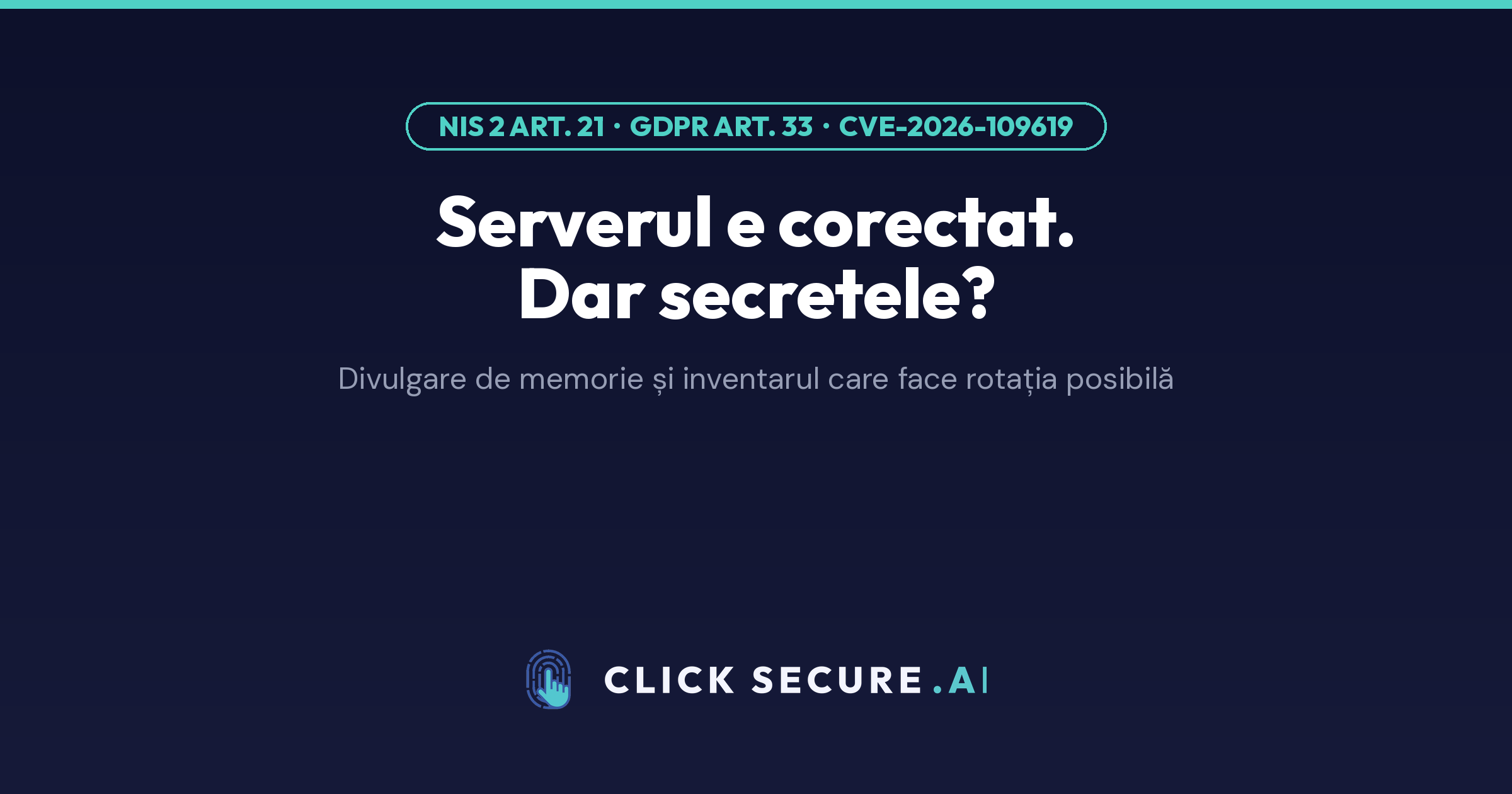 După PHP2Shell, rotește-ți secretele